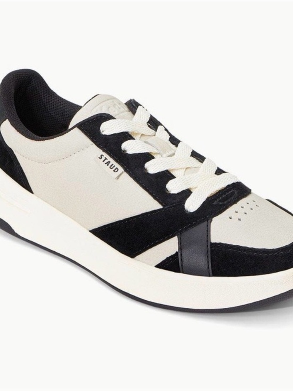 Staud x Keds The Court Sneakers in Black/Cream VGUC